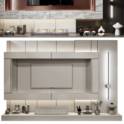 TV shelf 0665 — Ver 2