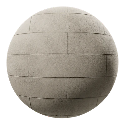 slim concrete block wall texture beige — download
