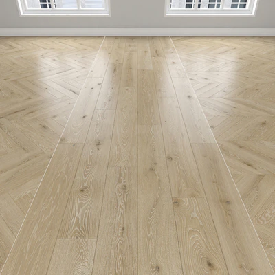Parquet Oak, 3 types: herringbone, linear, chevron. — Ver 1