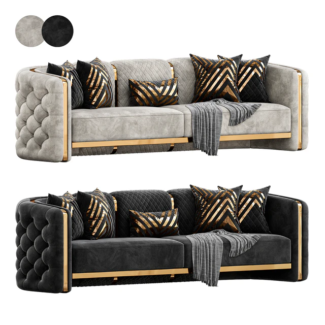 Viktorya Sofa by Evgor Luxury — Скачать