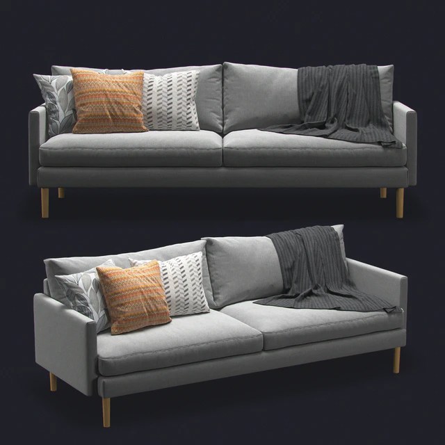 Zen 3-Seater Sofa — Descargar