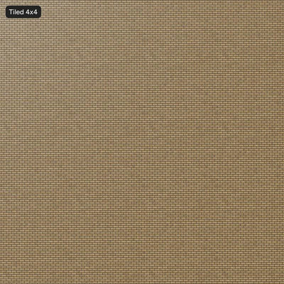 faux smooth running bond brick wall texture yellow — Вид 2