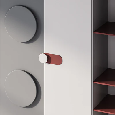 91 Wardrobe Composition with shelves — Вид 2