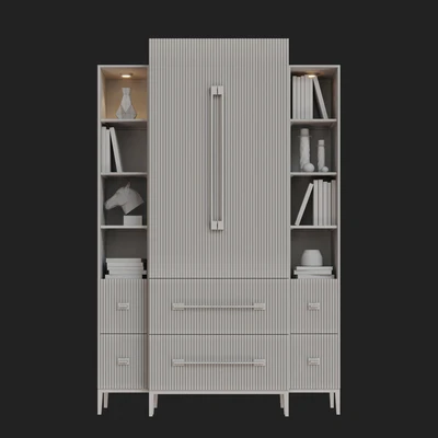 John richard black satin cabinet — Ver 2