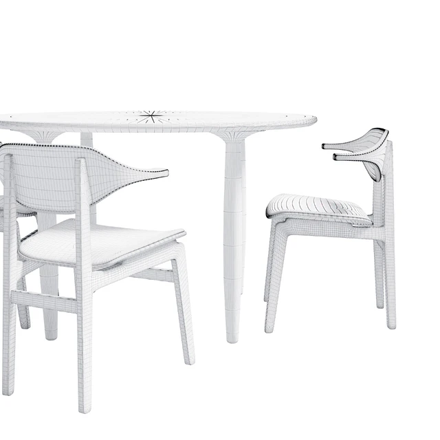 Buffalo Dining Chair Oku Round Dining Table NORR 11 — Descargar