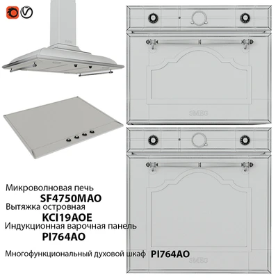 Kitchen Appliances SMEG — Ver 2