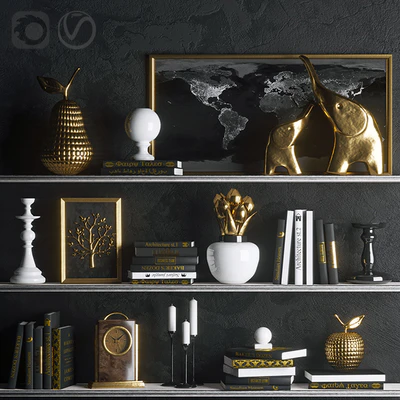 Strict in gold (decor) — Ver 1