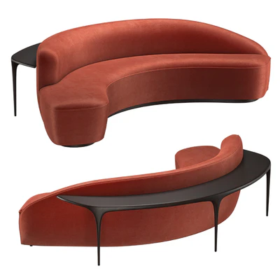 Sculpted Sofa Table 9011 — Ver 1