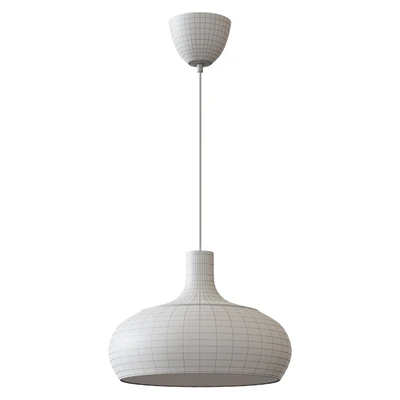 IKEA Family VÄXJÖ VEKSHÖ Pendant lamp, aluminum color38 cm — Ver 2