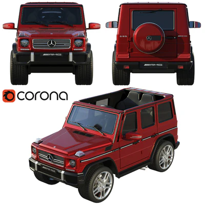 Children's electric car Mercedes-Benz G65 AMG — скачать