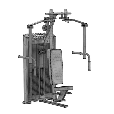 Тренажер DHZ Fitness E-7007A Pearl DeltPec Fly Баттерфляй - задние дельты — Вид 2