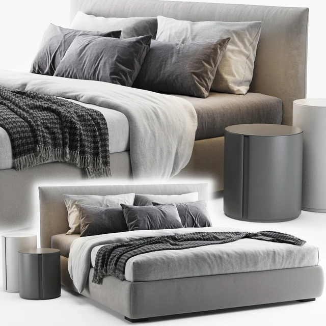 Meridiani Scott Bed — Скачать