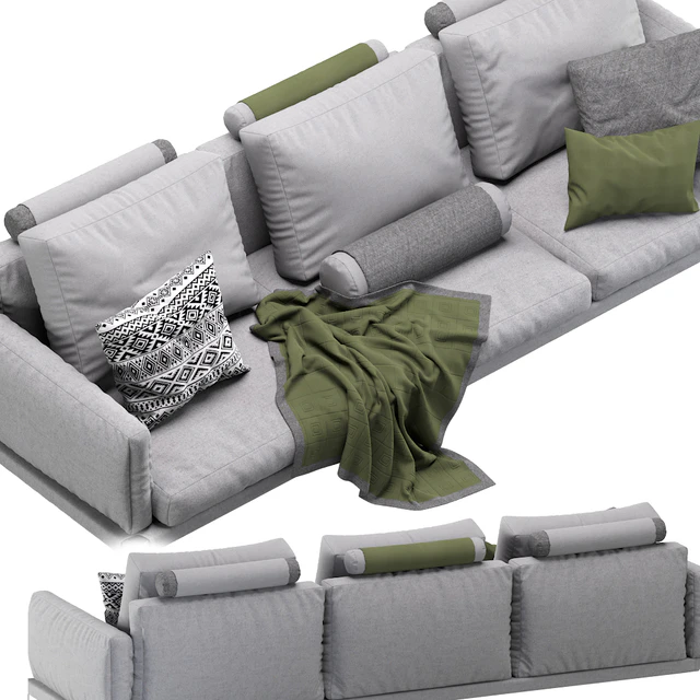 Sofa Romeo Compact Flexform (3 set ) — Скачать