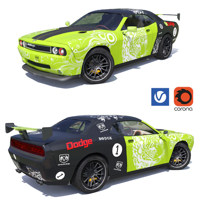 dodge challenger racing — Скачать