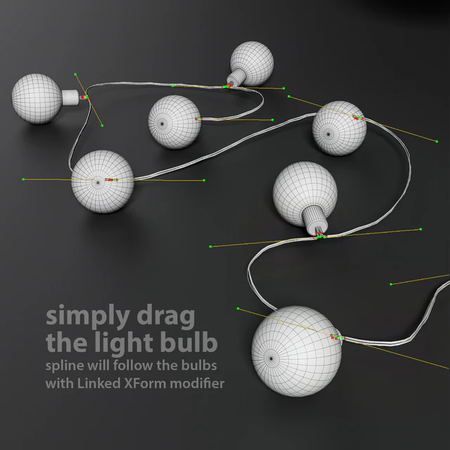 Editable garland lights set 5 — Descargar