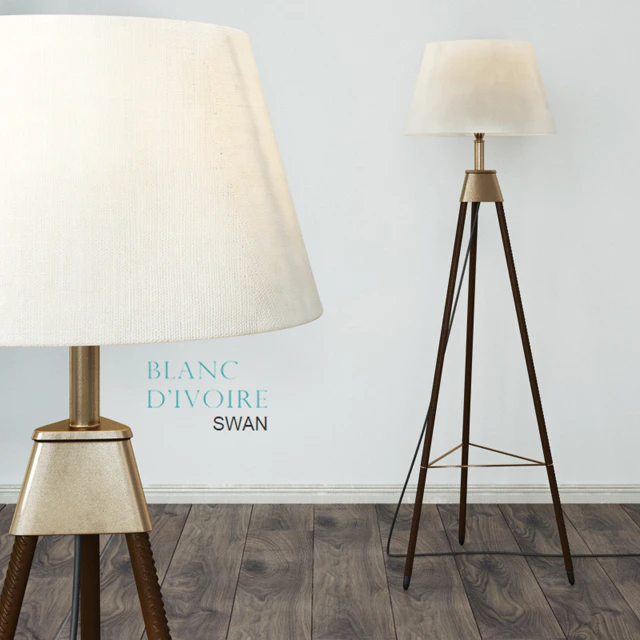 Blanc Divoire TRIPOD lamp, 2 versions — Скачать
