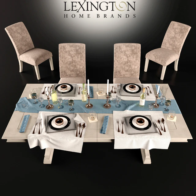 MONTAUK RECTANGULAR DINING TABLE (LEXINGTON HOME BRANDS) — Скачать