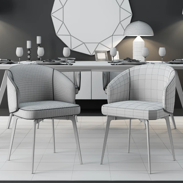Lema BEA Table and Chair — Скачать