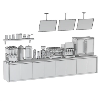 Cafe Equipment Set 4 — Ver 2