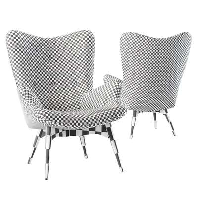 Armchair Contour - Lounge chair Contour — Ver 2