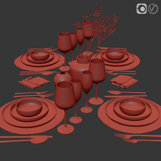 Сервировка стола / Table setting 28 — Скачать