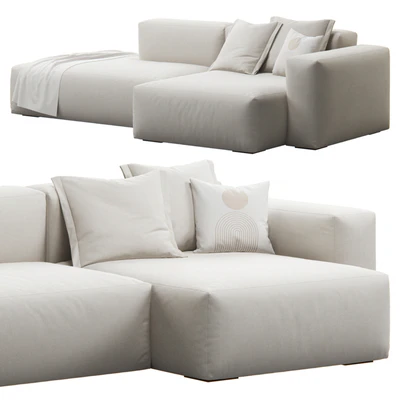Mags Soft Lounge Sofa by HAY — descargar