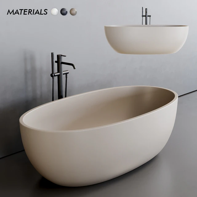 Esedra by SDR Ceramiche Bull Bathtub — Скачать