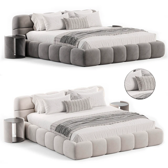 Tufty Bed By B&B Italia — Descargar