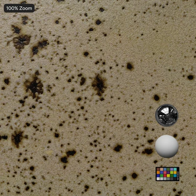 ink spot glazed ceramic pottery texture oatmeal — Ver 2