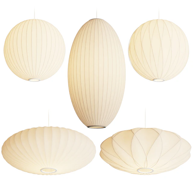 George Nelson Bubble Pendant Lamps — Descargar
