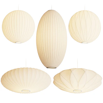 George Nelson Bubble Pendant Lamps — Ver 1