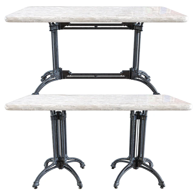 Cast Iron Underframe table — Скачать