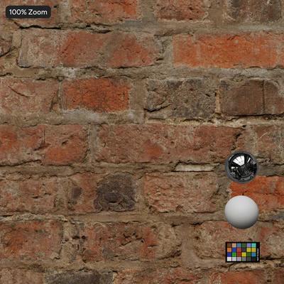 old fleming bond brick wall texture — View 3