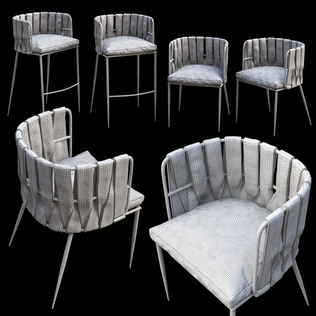 LoftDesign chair set — Descargar