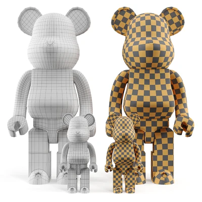 Bearbrick / basketball 23 Chicago Bulls — Ver 3
