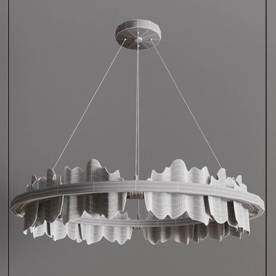 Hildene circular pendant — Ver 2
