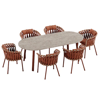 Varaschin Emma Cross dining set — Вид 2