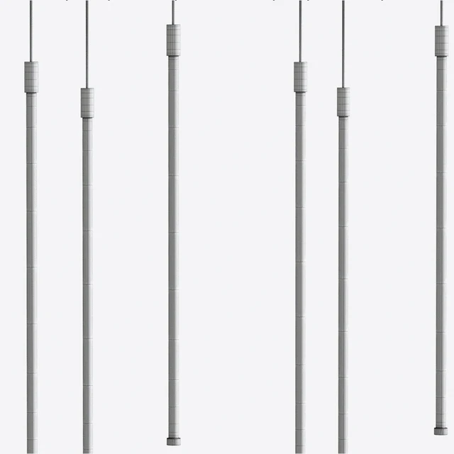 Mini Cylinder Black LED Pendant Light Single Light — Descargar