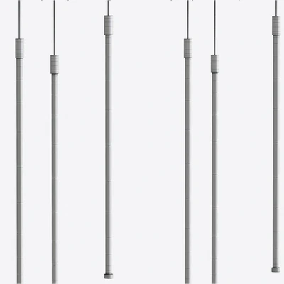 Mini Cylinder Black LED Pendant Light Single Light — Ver 2