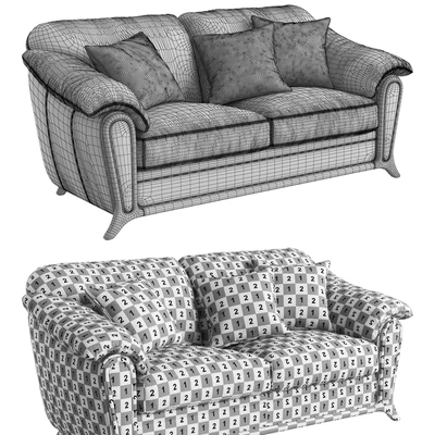 Merx / Anastasia (Three-seat sofa) — Вид 2