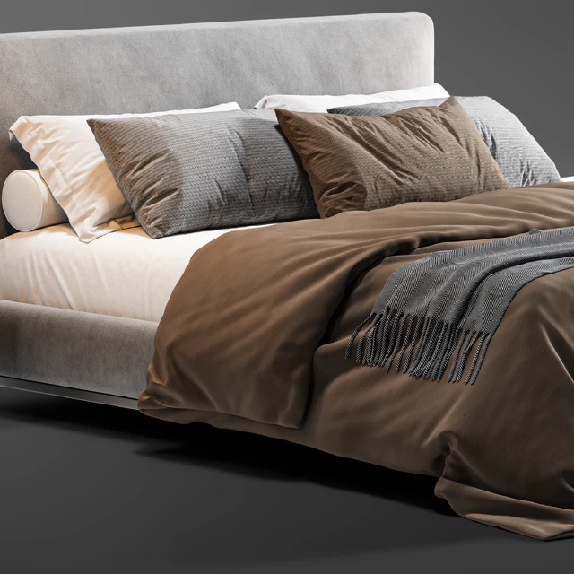 King bed minotti andersen — Скачать
