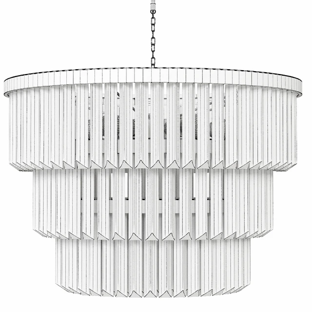 THREE TIER DRUM CHANDELIER (vray + corona) — Descargar