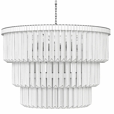 THREE TIER DRUM CHANDELIER (vray + corona) — Ver 2
