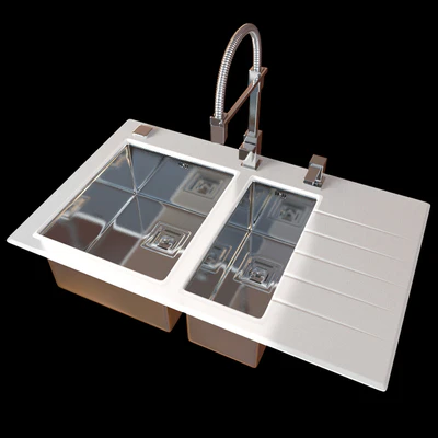 Wash kitchen Crystalix 20 (2 colors) — Ver 2