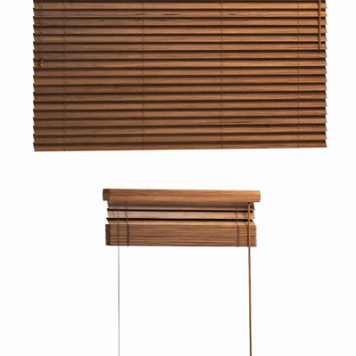 Wooden blinds 50mm, 2 options of width 90 and 180cm — Ver 2