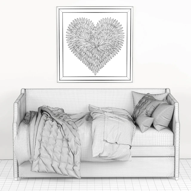 ANNIKA UPHOLSTERED DAYBED WITH TRUNDLE, Restoration Hardware — Descargar