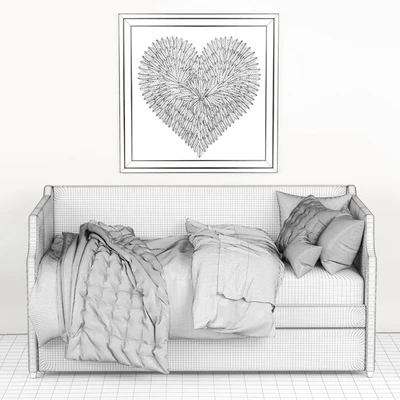 ANNIKA UPHOLSTERED DAYBED WITH TRUNDLE, Restoration Hardware — Ver 2