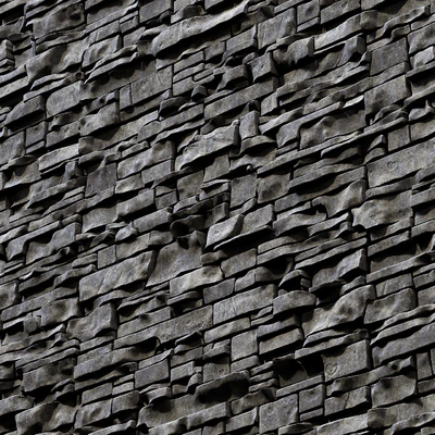 Wall clincer brick rock n3 / Wall clinker rock — Ver 2