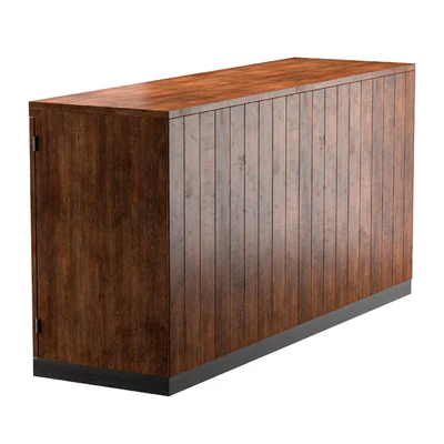 BRITISH COLONIAL ART DECO SIDEBOARD — Вид 3