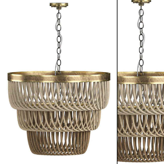 macrame chandelier 09 — Скачать